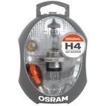 H4 (472) OSRAM Original Bulbs & Fuses Minibox Kit - CLKMH4